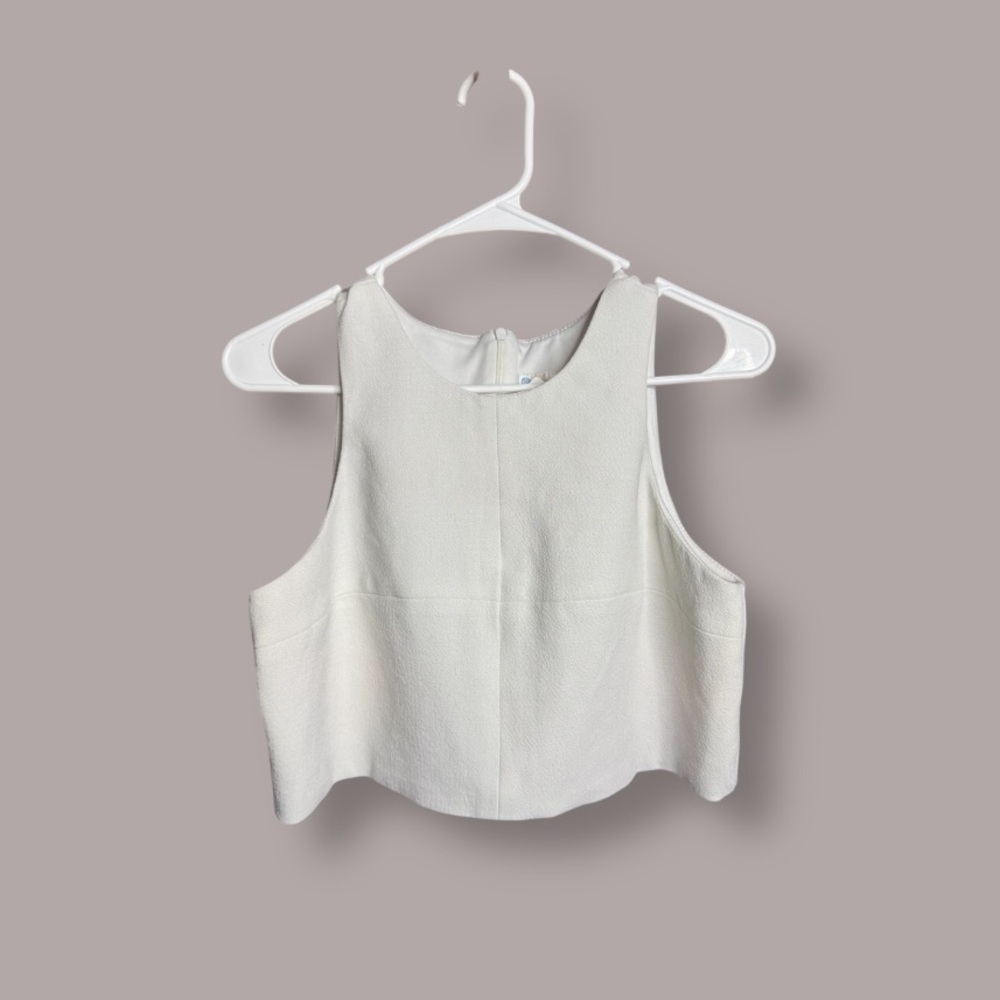 Rubber Ducky Productions, Inc. Cream Tank Top